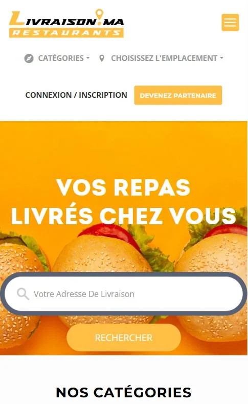 livraison repas a domicile