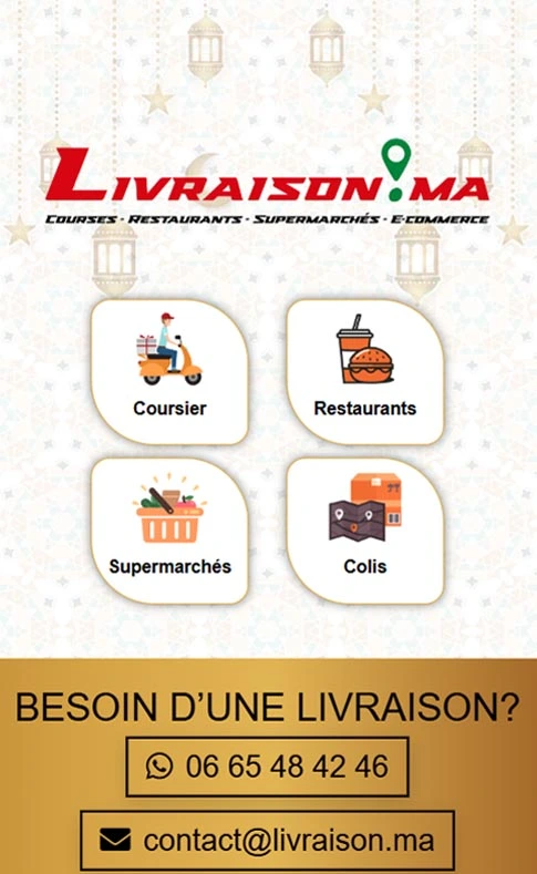 LIVRAISON.MA - Société de livraison au Maroc